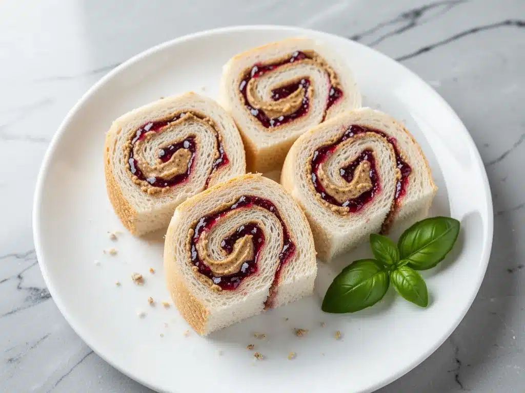 Nut-Free Sunflower Butter Pinwheels for School Lunches 4 nut-free sunflower butter pinwheels preparation steps