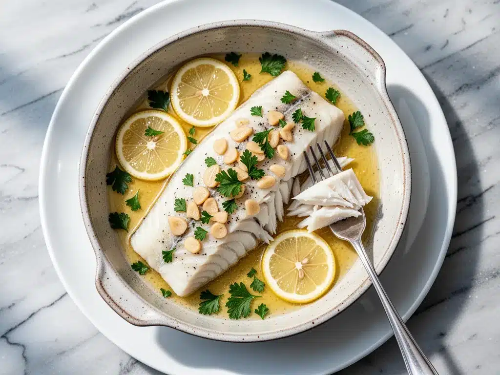 One-Pan Lemon Butter Garlic Cod: Easy Weeknight Meal 4 One-Pan Lemon Butter Garlic Cod preparation steps