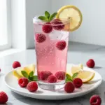 raspberry lemonade spritzer - featured image