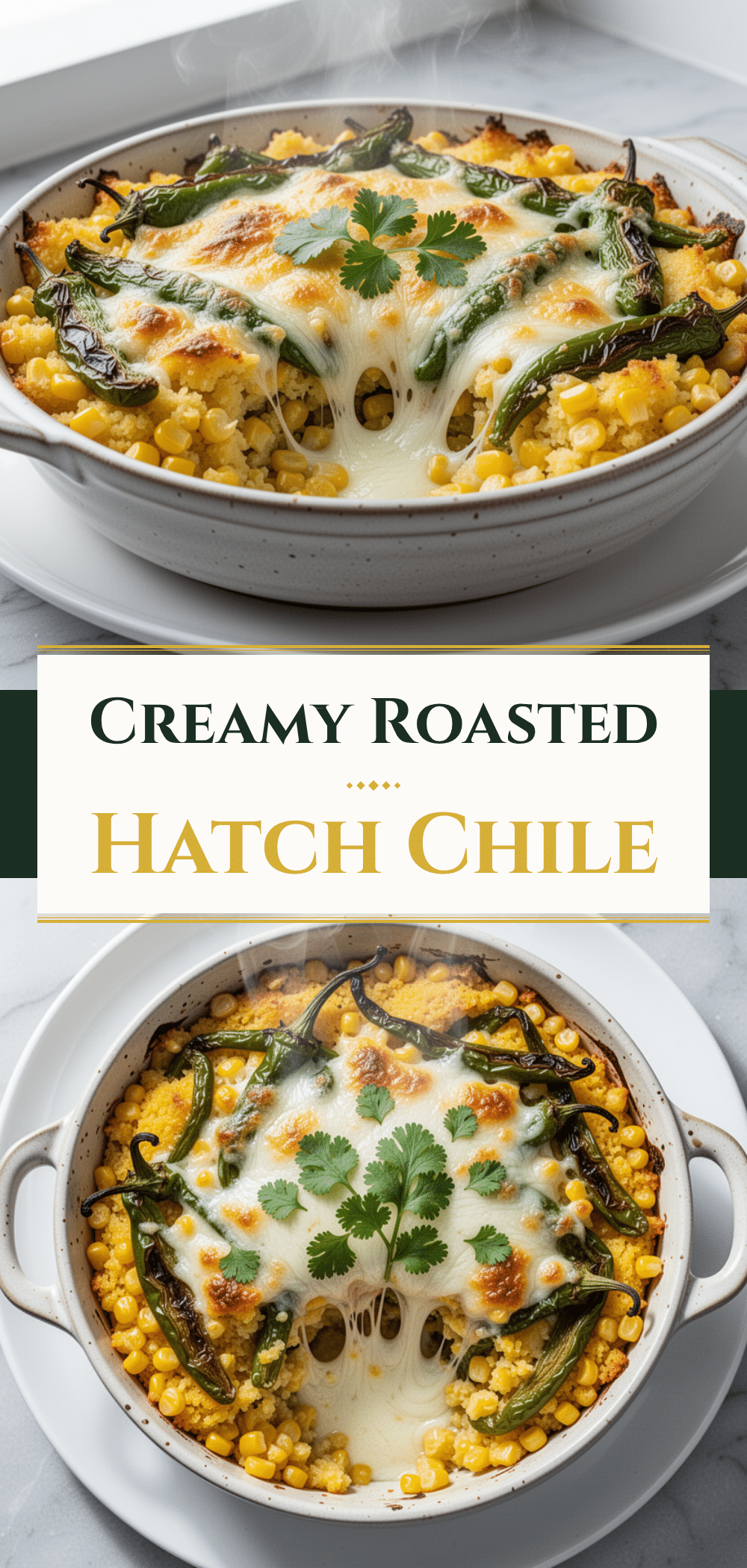 Roasted Hatch Chile Corn Casserole: 5-Ingredient Easy Recipe 5 Roasted Hatch Chile Corn Casserole recipe