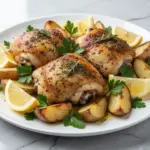 Sheet-Pan Greek Lemon Chicken and Potatoes - featured image