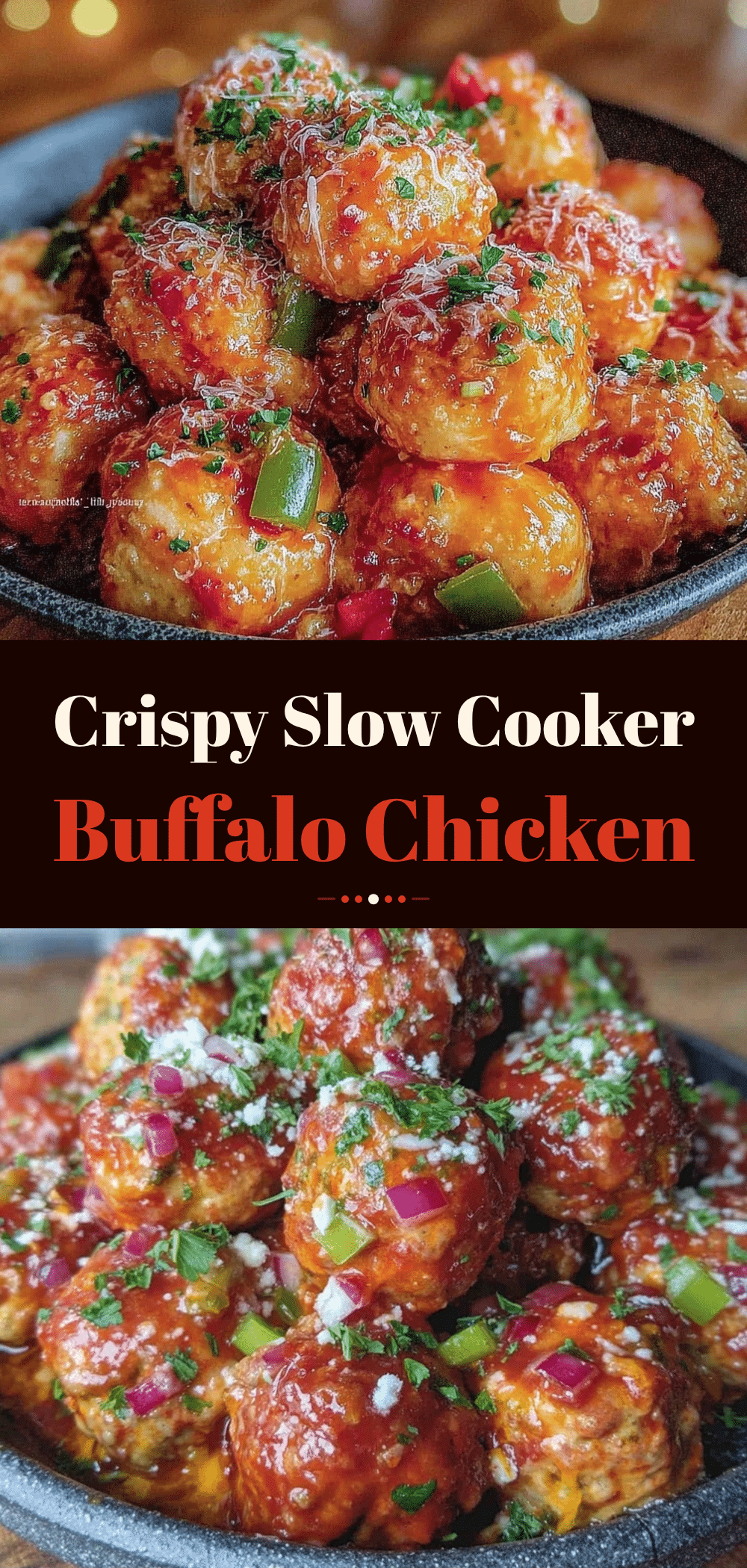 Game Day Slow Cooker Buffalo Chicken Meatballs 5 slow cooker buffalo chicken meatballs recipe