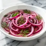 small-batch refrigerator pickled red onions - featured image