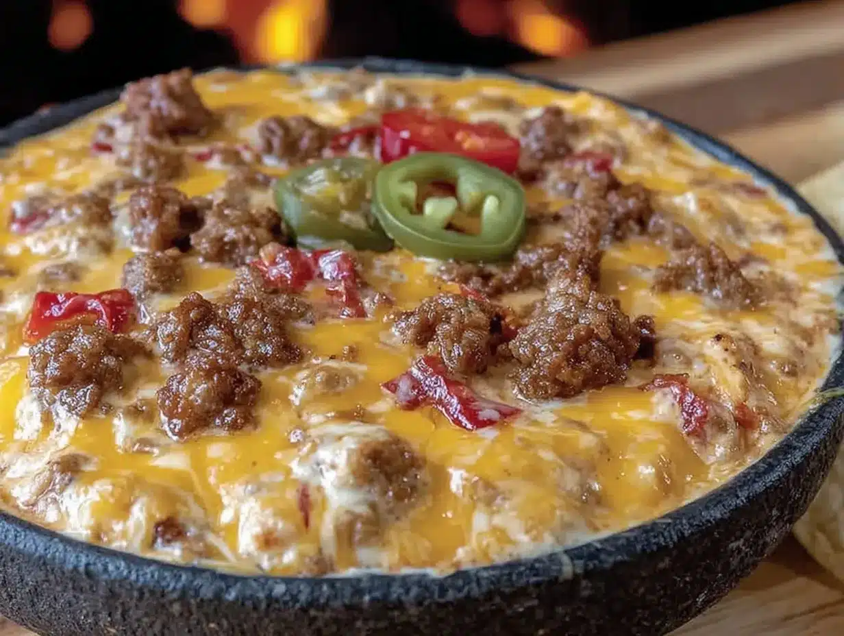 Smoked Queso Dip: Easiest Game Day Snack 4 smoked queso dip preparation steps
