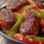 smoked sausage skillet - featured image