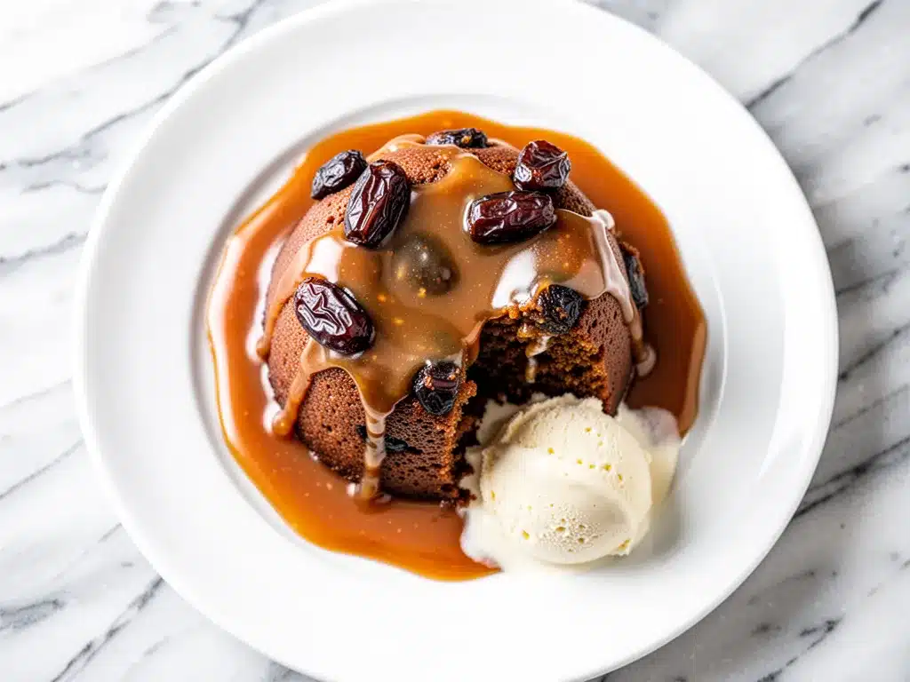 Sticky Toffee Date Pudding: Best Easy British Dessert 4 sticky toffee date pudding preparation steps