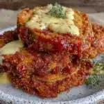 ultra-crispy fried green tomatoes with remoulade - featured image