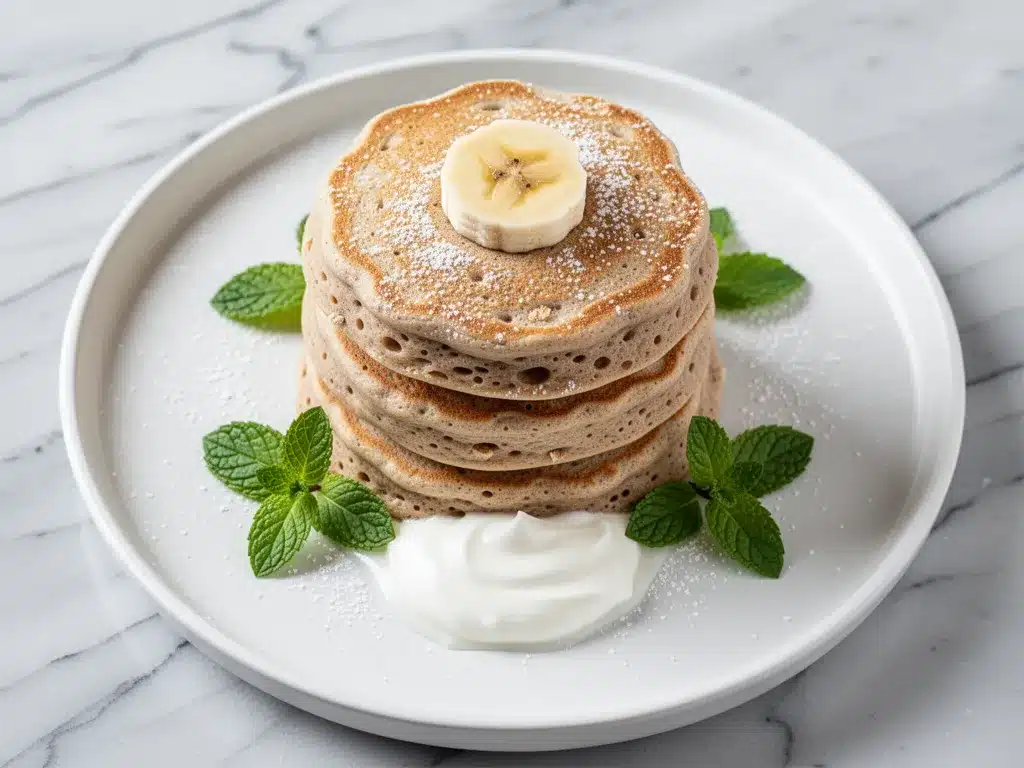 Vegan Banana Oat Blender Pancakes: 5-Min Healthy Breakfast 4 vegan banana oat blender pancakes preparation steps