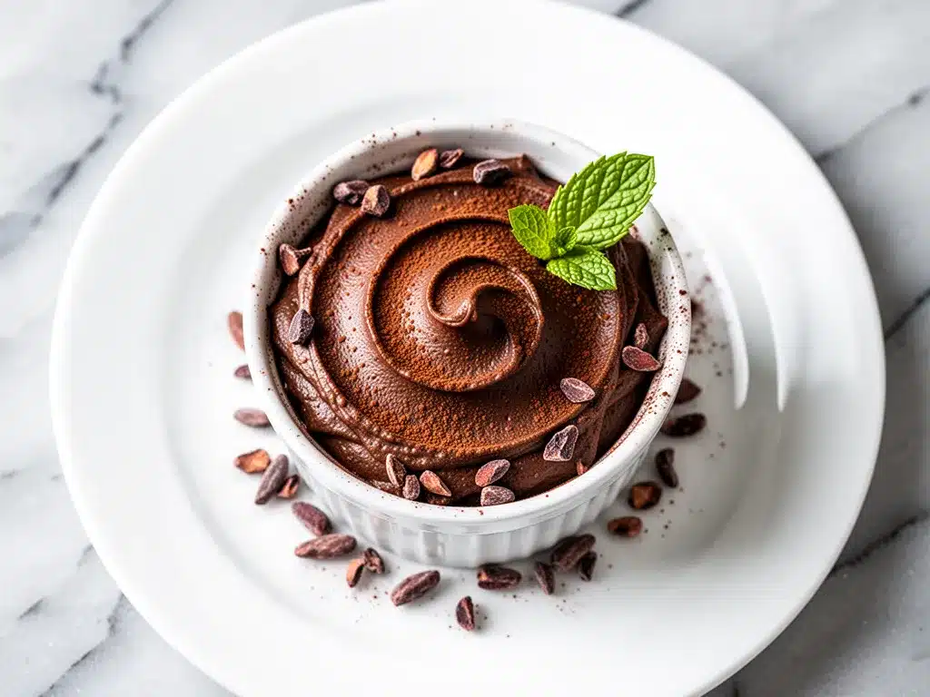 Vegan Chocolate Avocado Mousse: 5-Ingredient Healthy Dessert 4 vegan chocolate avocado mousse preparation steps