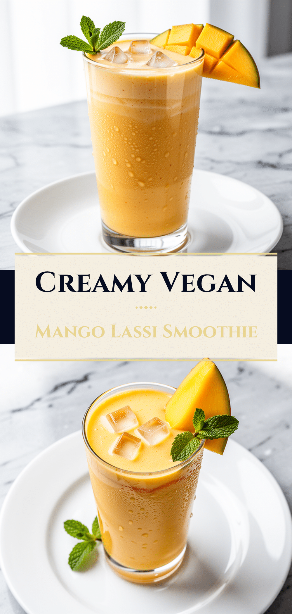 Vegan Mango Lassi Smoothie: 5-Ingredient Easy Healthy Recipe 5 vegan mango lassi smoothie recipe