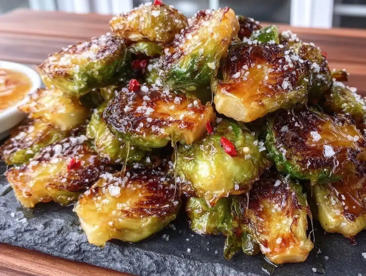 Air Fryer Brussels Sprouts: Easy Small-Batch Recipe 4 air fryer Brussels sprouts preparation steps