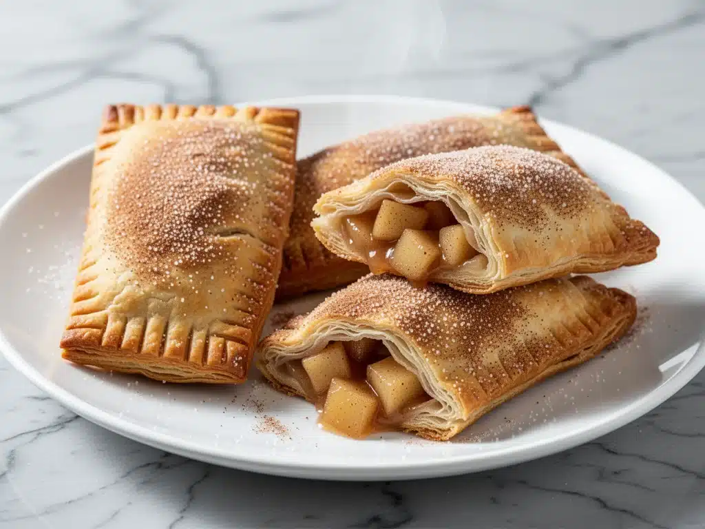 Air Fryer Cinnamon Sugar Apple Hand Pies - featured image