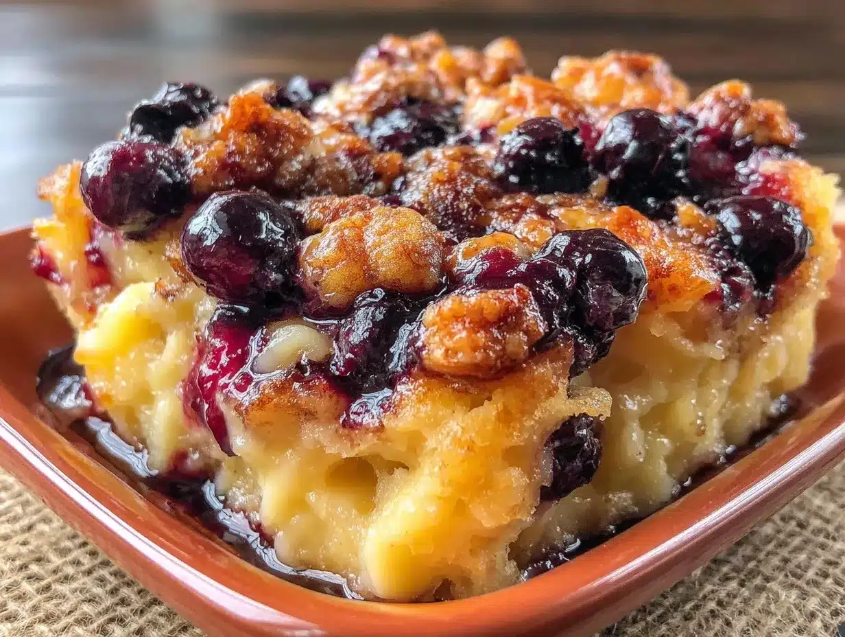 Blueberry Noodle Kugel: Easy Outdoor Break Fast 4 Blueberry Noodle Kugel preparation steps