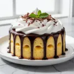 Boston Cream Poke Cake - featured image