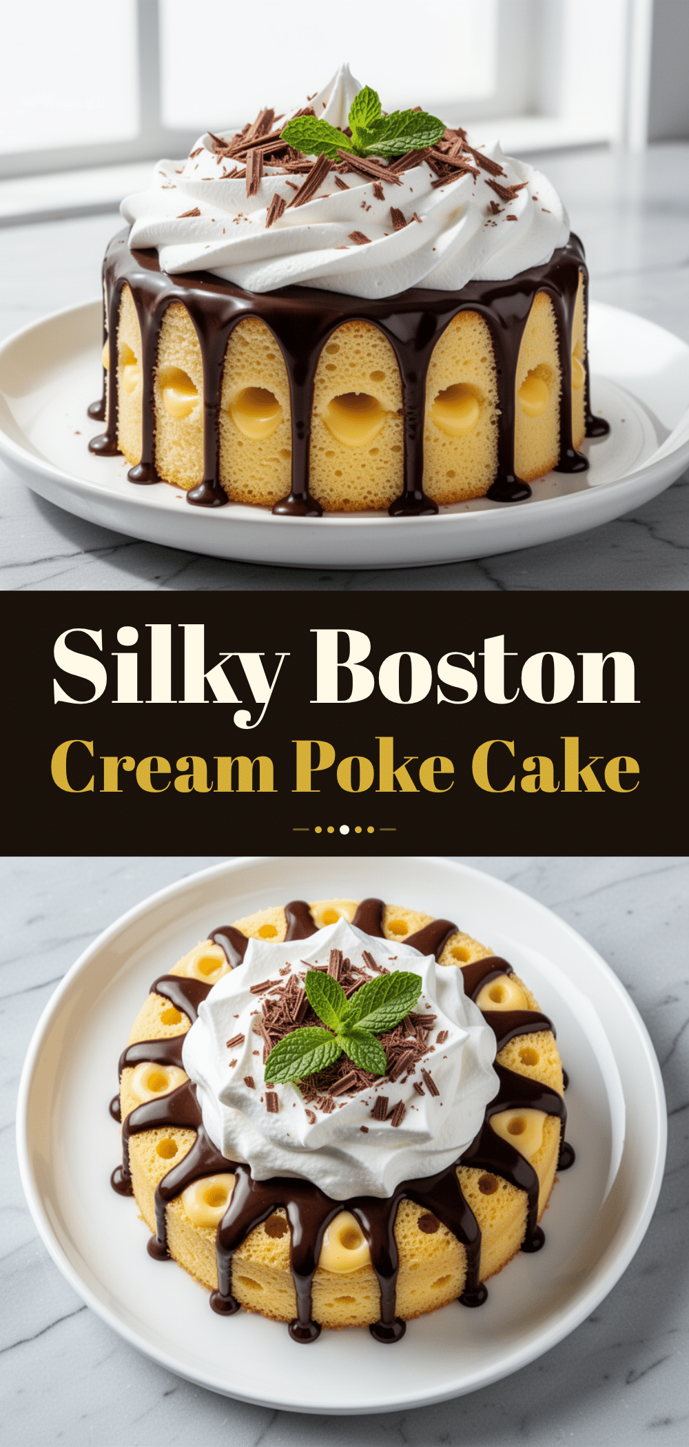 Boston Cream Poke Cake: 5-Ingredient Easy Recipe 5 Boston Cream Poke Cake recipe