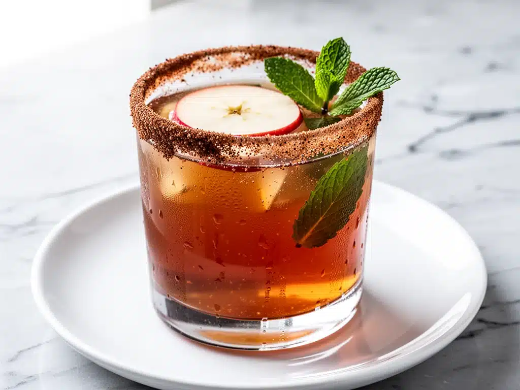 Bourbon Apple Cider Punch - featured image