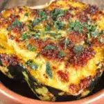 brown sugar roasted acorn squash - featured image