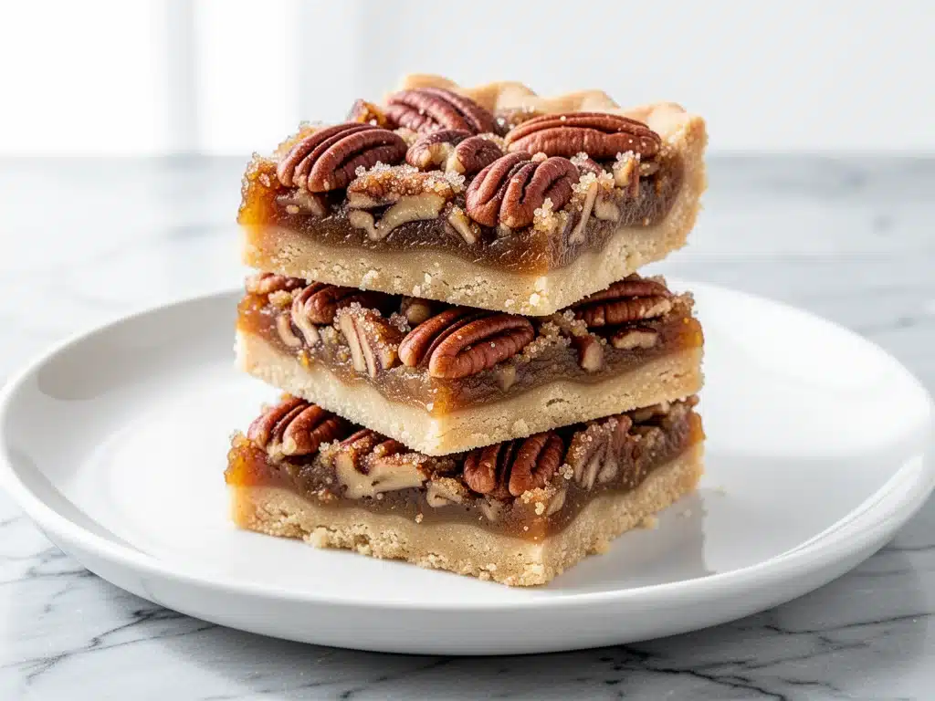 Buttery Pecan Pie Bars - featured image