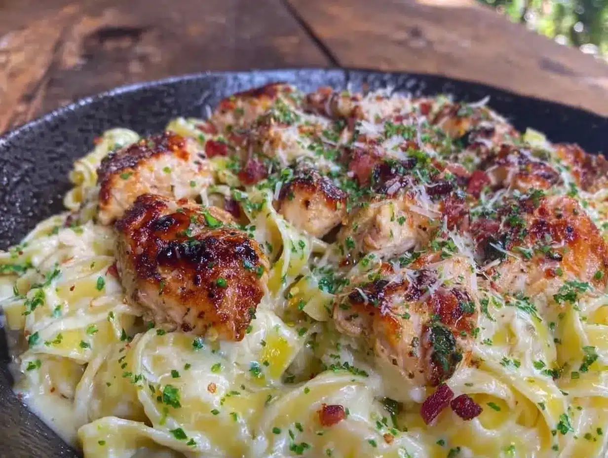 Ultra-Creamy Cajun Chicken Alfredo Pasta: Best Summer Dinner 4 Cajun Chicken Alfredo preparation steps