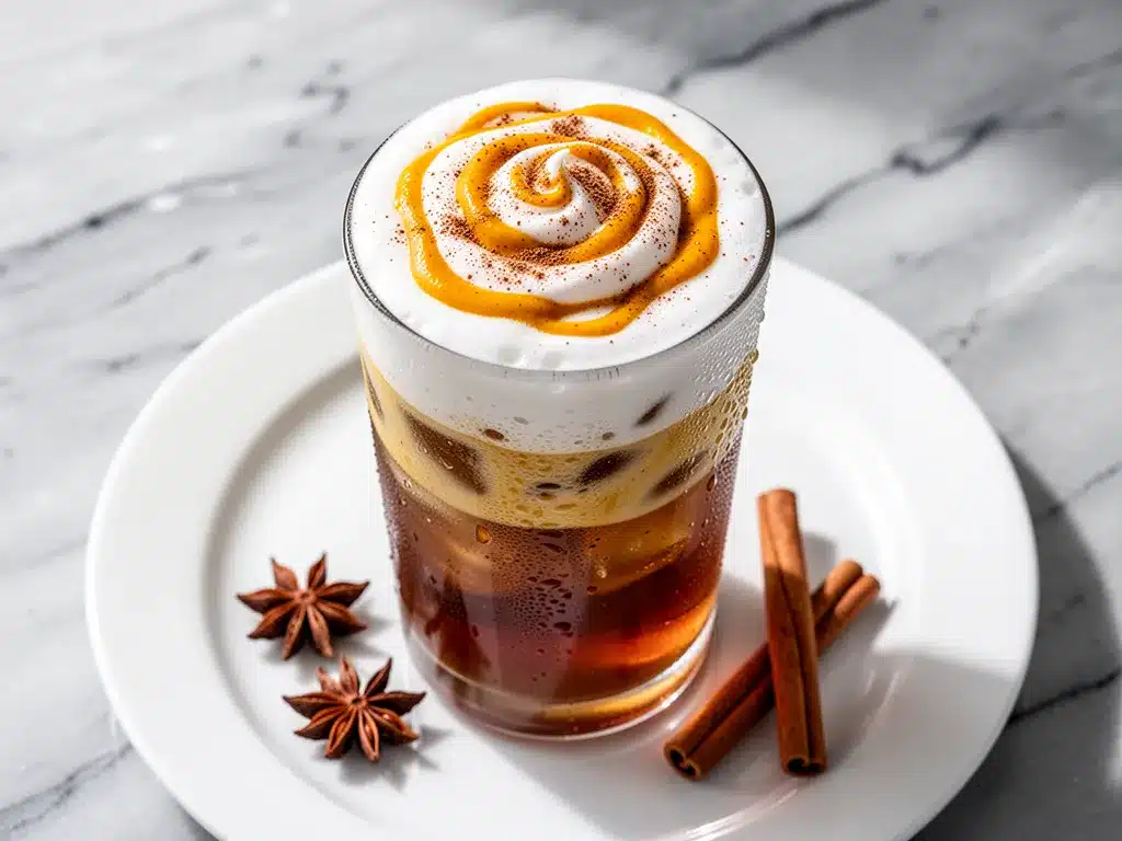 Fall Chai Pumpkin Cream Cold Brew: 5-Minute Copycat 4 chai pumpkin cream cold brew preparation steps