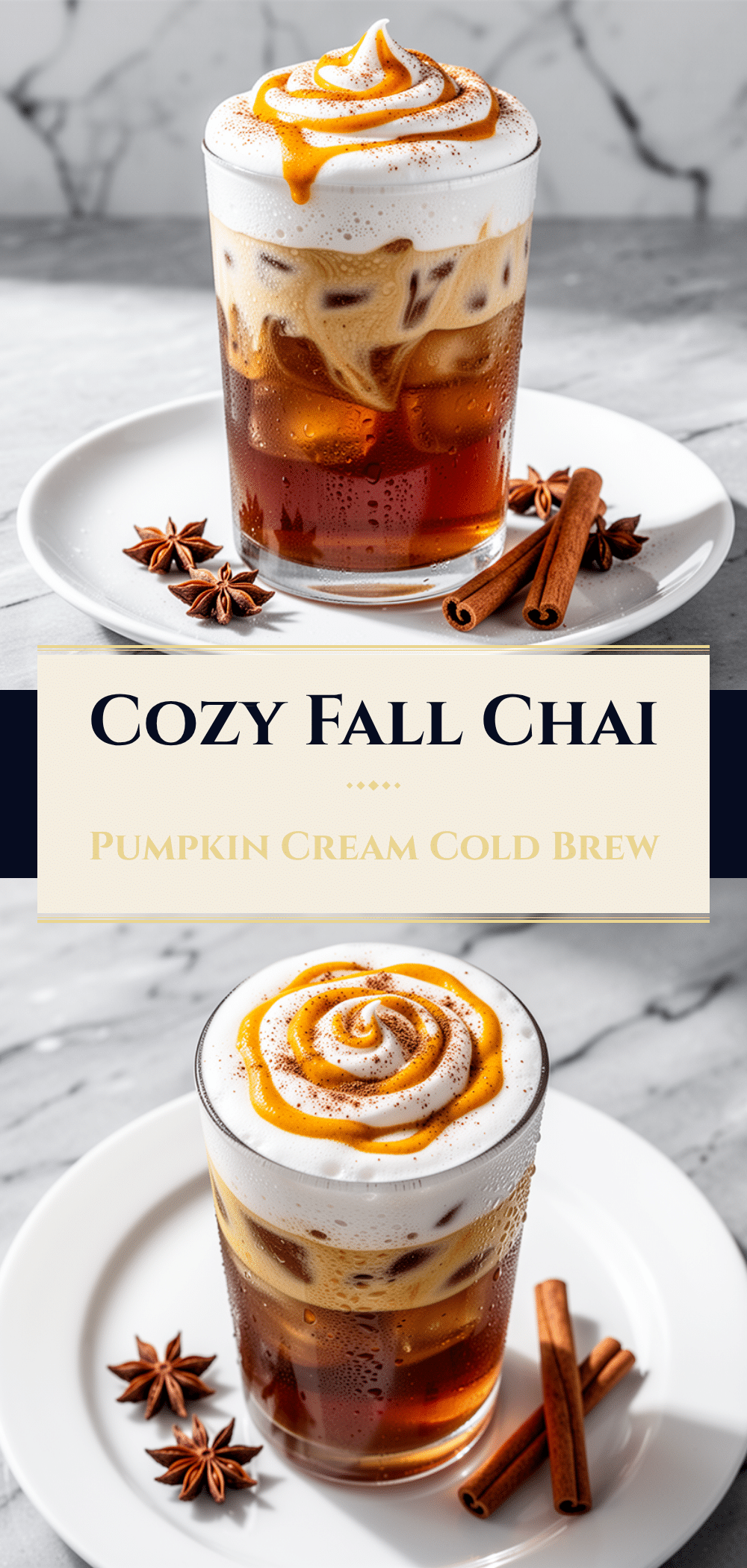 Fall Chai Pumpkin Cream Cold Brew: 5-Minute Copycat 5 chai pumpkin cream cold brew recipe