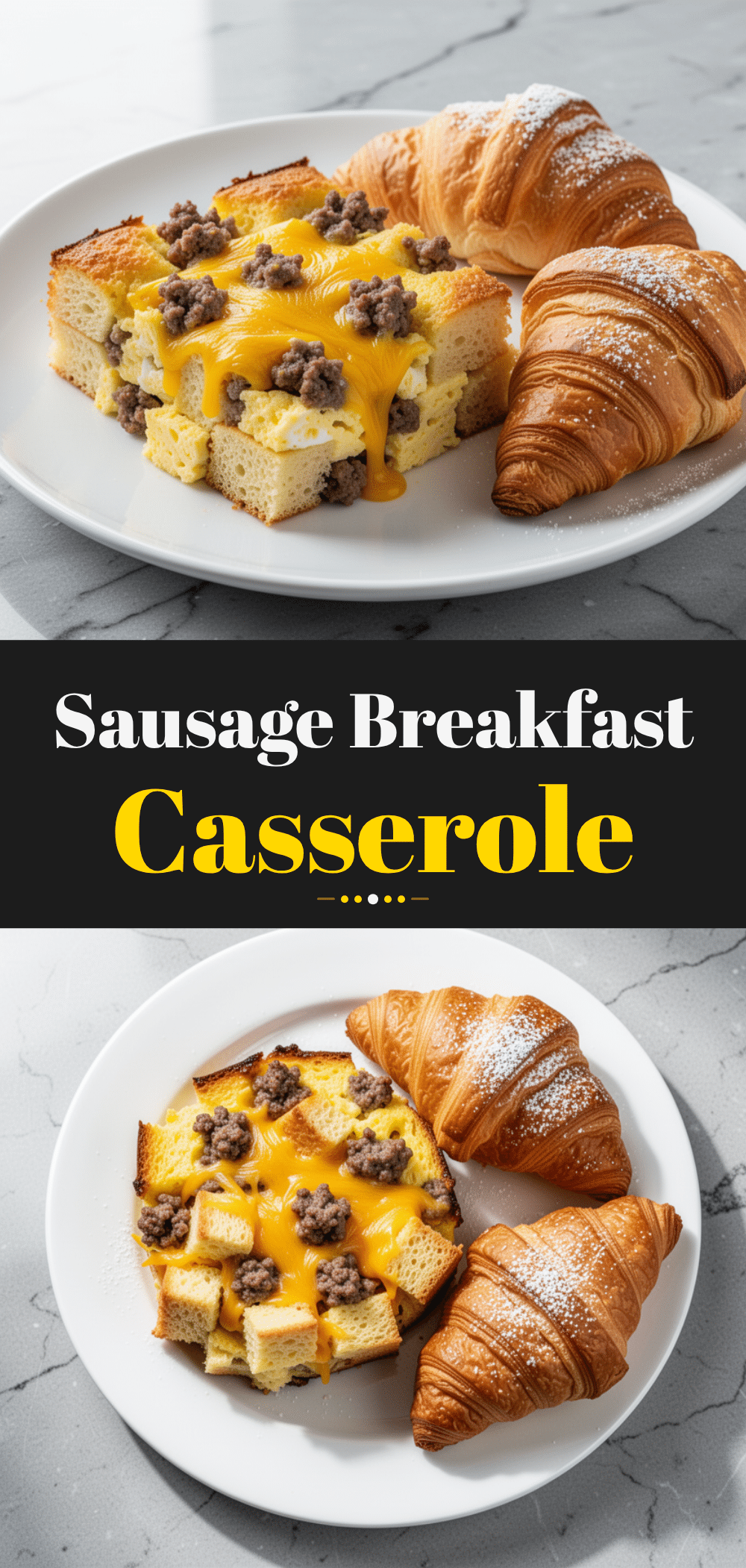 Cheesy Sausage Breakfast Casserole: Easy Make-Ahead Meal 5 cheesy sausage breakfast casserole recipe