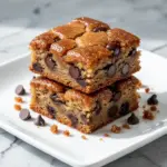 Chocolate Chip Banana Bread Blondies - featured image