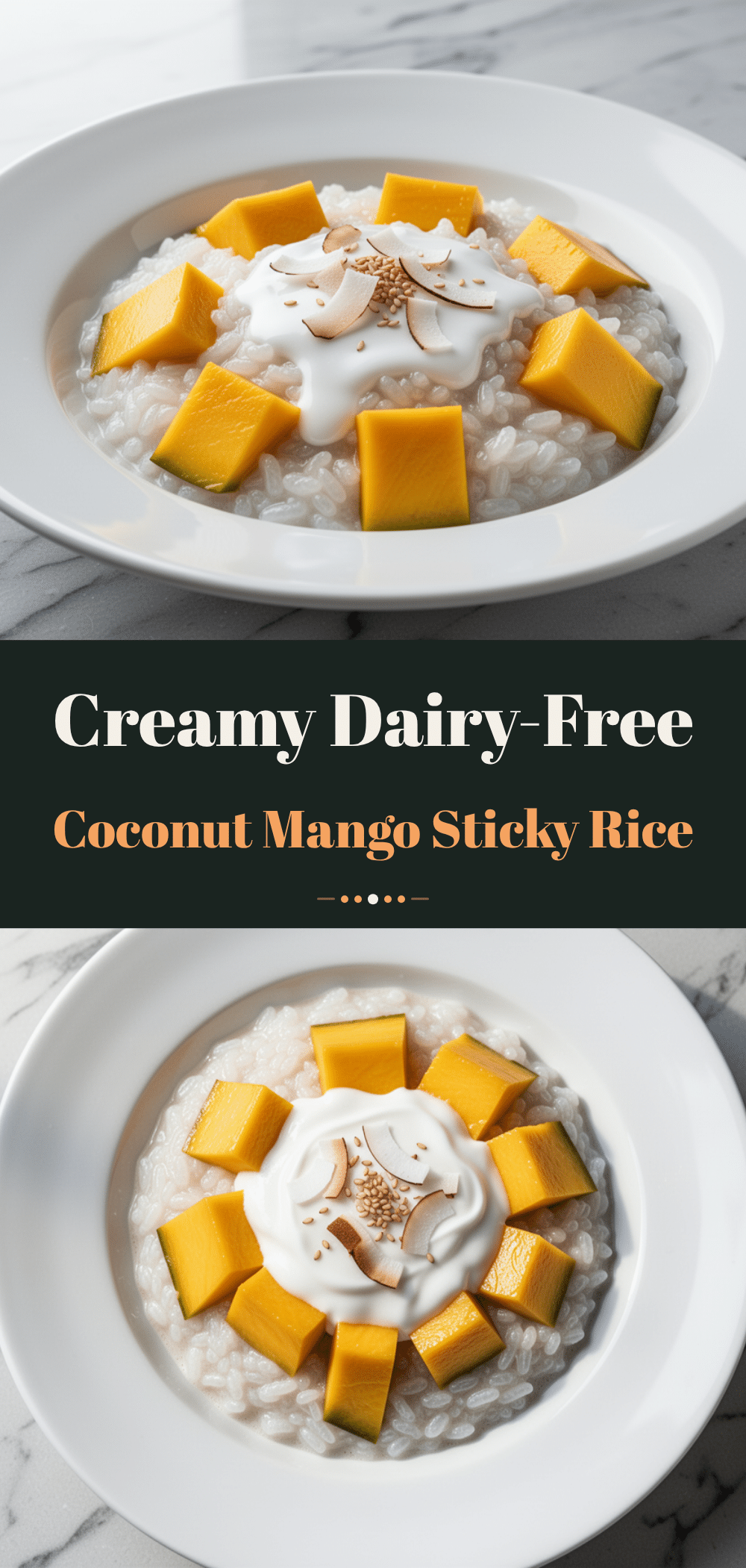 Dairy-Free Coconut Mango Sticky Rice Pudding: Easy 15-Min Recipe 5 Coconut Mango Sticky Rice Pudding recipe