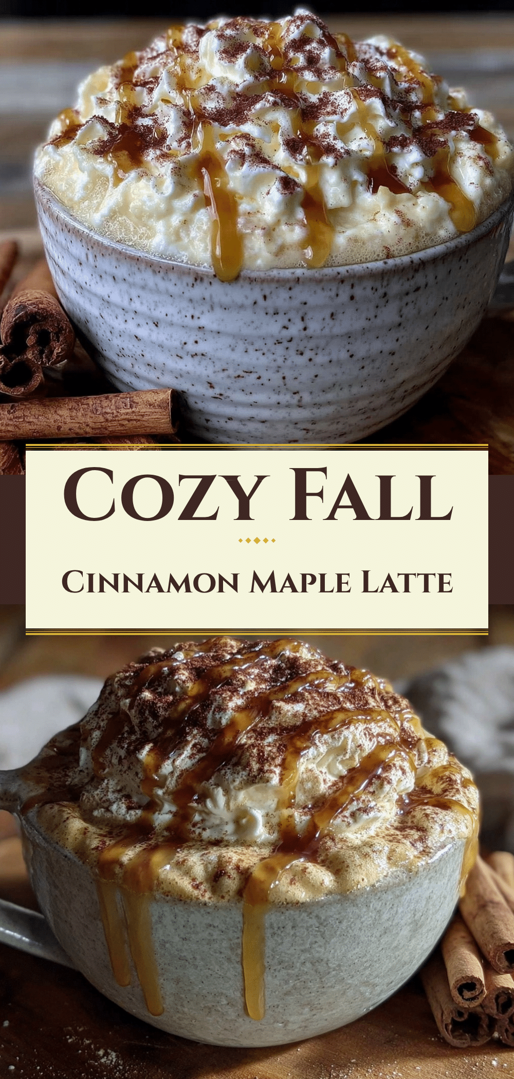 Cozy Fall Cinnamon Maple Latte: Easy Dairy-Free Fall Drink 5 Cozy Fall Cinnamon Maple Latte recipe