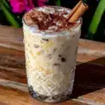 creamy toasted cinnamon horchata - featured image