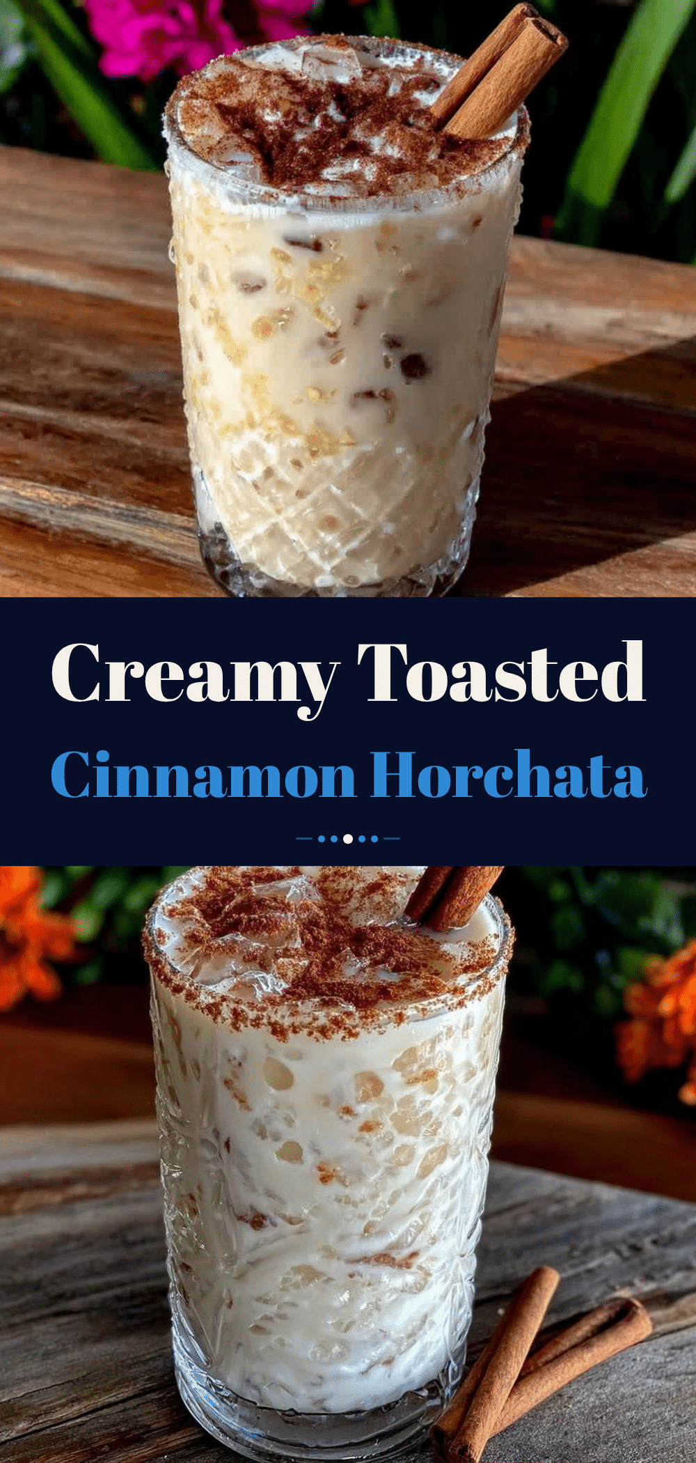 Creamy Toasted Cinnamon Horchata: The Toasting Trick 5 creamy toasted cinnamon horchata recipe