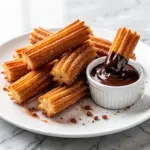 crispy churro bites - featured image