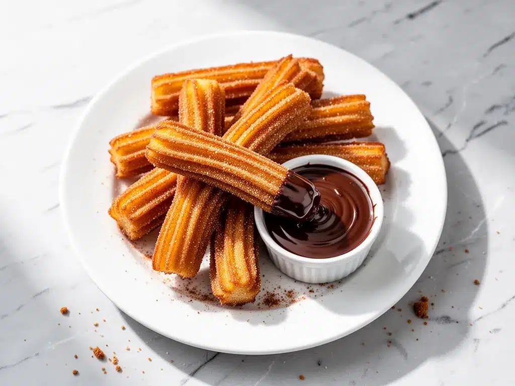 Crispy Churro Bites: Easy Homemade Dessert Recipe 4 crispy churro bites preparation steps