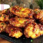 Crispy Garlic Parmesan Chicken Wings - featured image