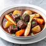 crockpot fall beef stew - featured image