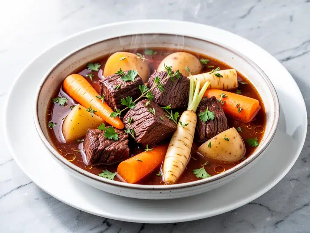 crockpot fall beef stew - featured image