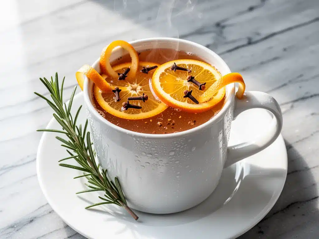 crockpot spiced apple cider - featured image