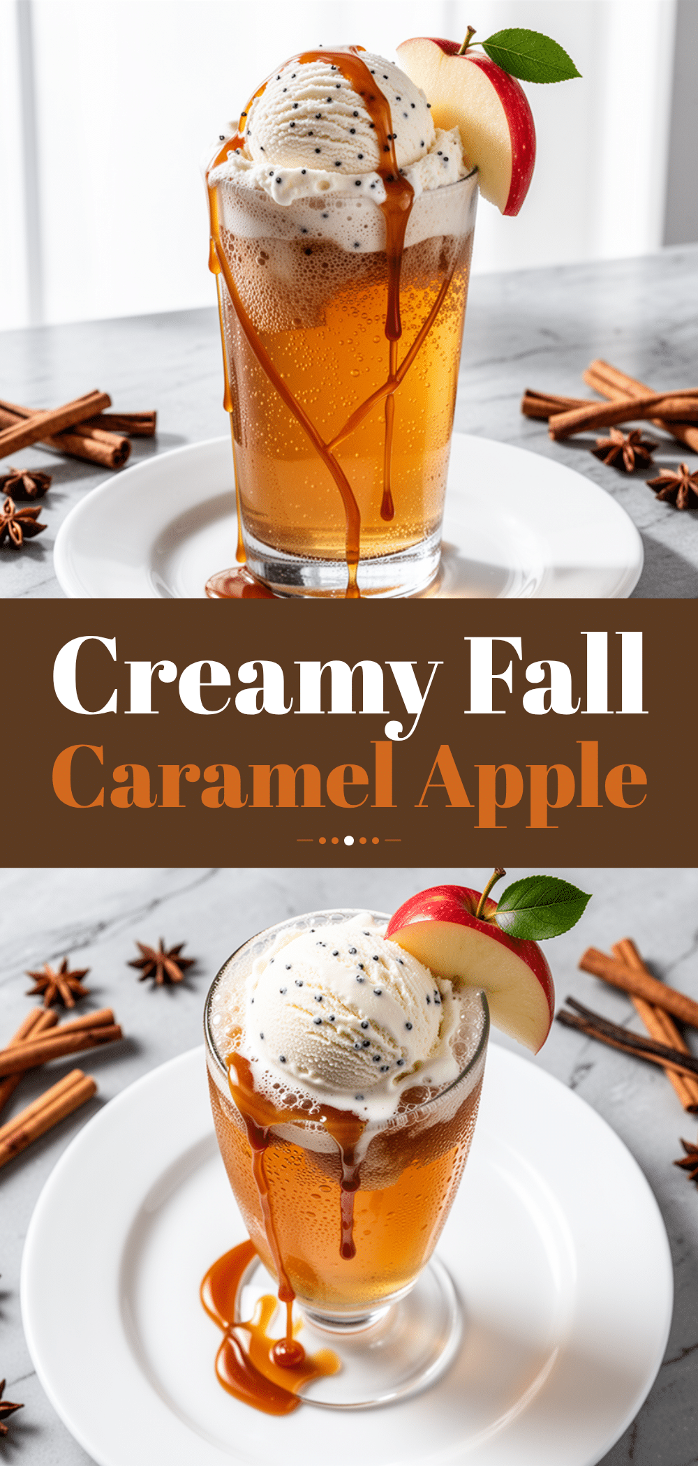 Fall Caramel Apple Cider Float: Easy Dessert Drink 5 fall caramel apple cider float recipe