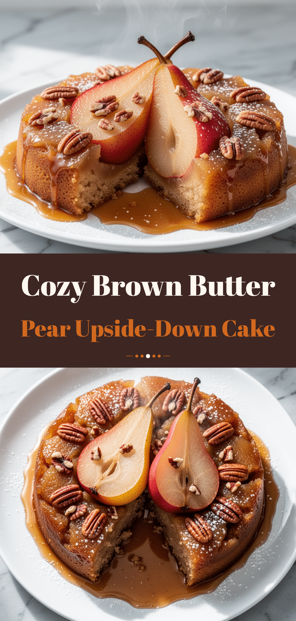 Fall Caramelized Pear Upside-Down Cake: Easy Fall Dessert 5 fall caramelized pear upside-down cake recipe
