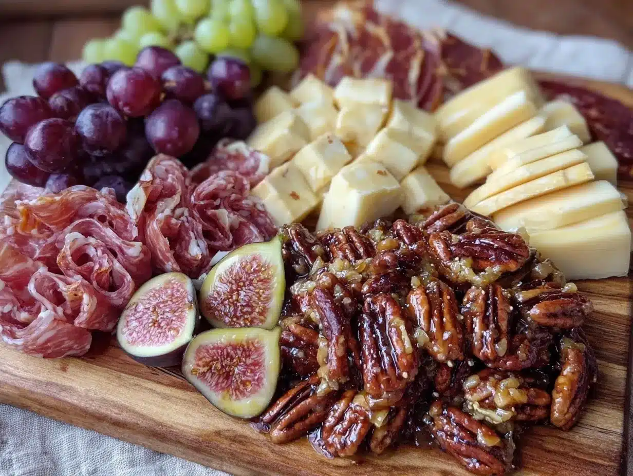 Fall Charcuterie Board: Easy Holiday Party Snack 4 fall charcuterie board preparation steps