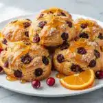 Fall Cranberry Orange Scones - featured image