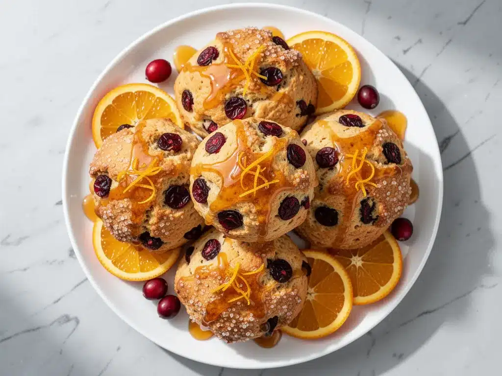 Fall Cranberry Orange Scones: 5-Step Easy Brunch Recipe 4 Fall Cranberry Orange Scones preparation steps