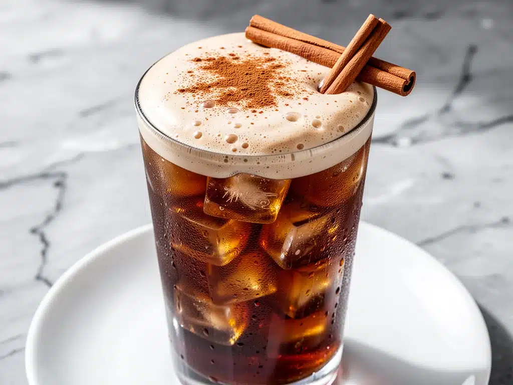 Fall Maple Brown Sugar Iced Coffee - featured image