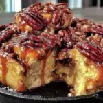 fall maple pecan sticky buns - featured image
