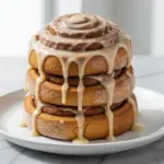 Fall Pumpkin Spice Cinnamon Rolls - featured image