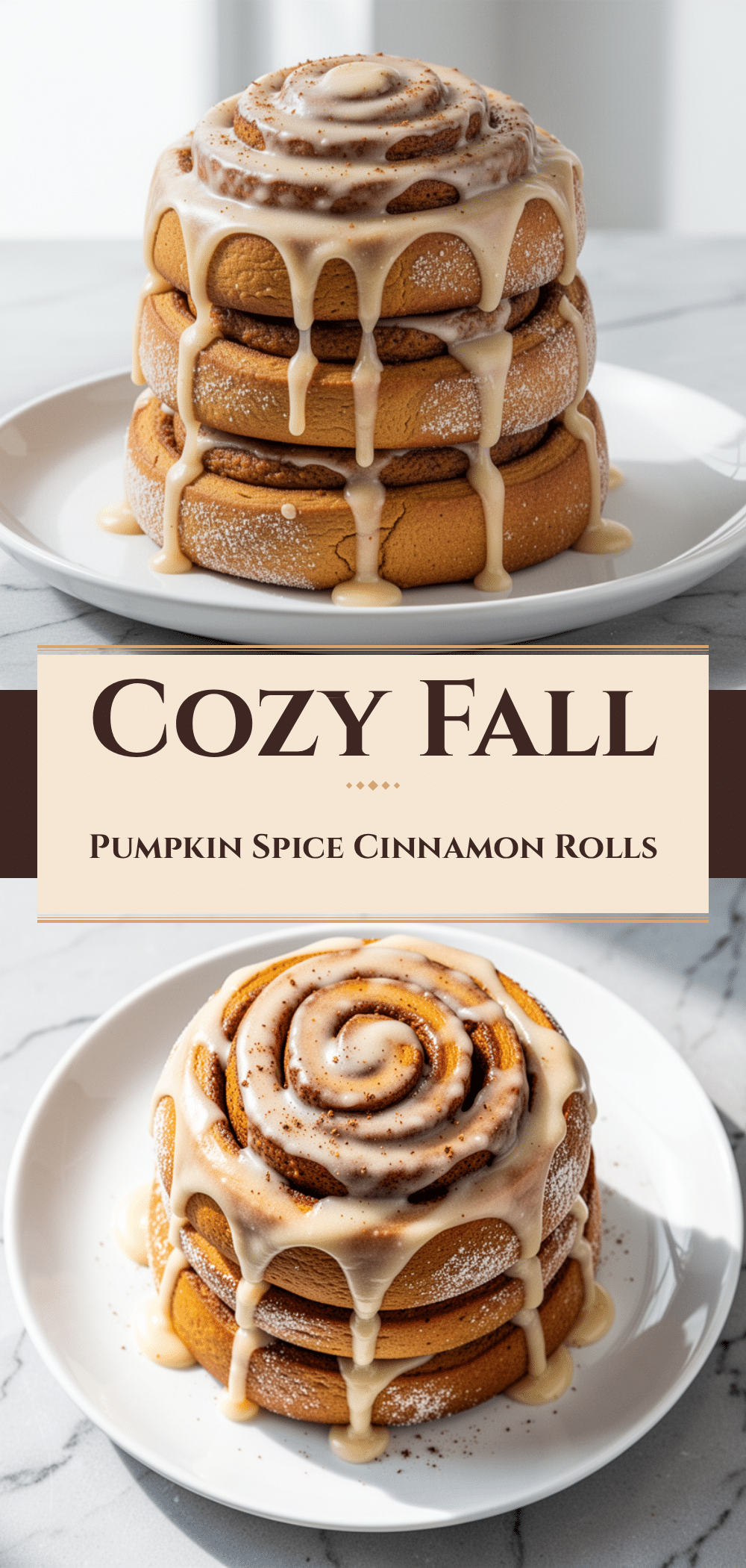 Fall Pumpkin Spice Cinnamon Rolls: 10 Easy Best Ideas 5 Fall Pumpkin Spice Cinnamon Rolls recipe