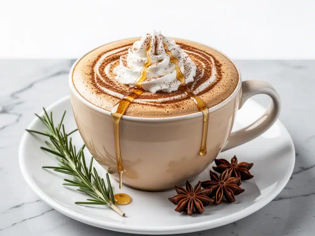 fall pumpkin spice latte - featured image