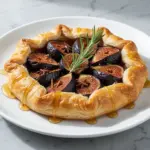 fall spiced fig and honey galette - featured image
