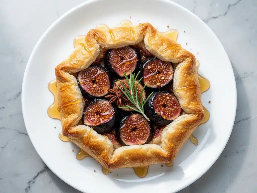 Fall Spiced Fig and Honey Galette: Easy Autumn Dessert 4 fall spiced fig and honey galette preparation steps