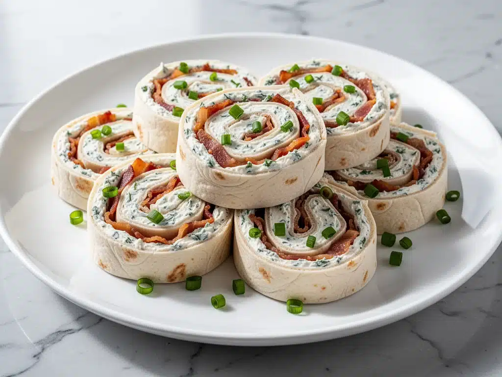 Football Game Day Pinwheel Sandwiches - featured image